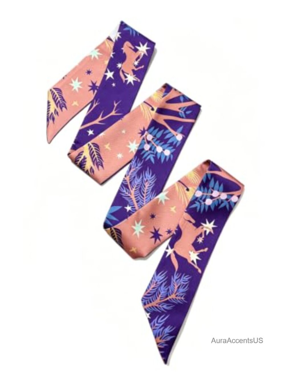 100% Mulberry Silk Twill Scarf Skinny Ribbon Hair Bag Wrist Waist